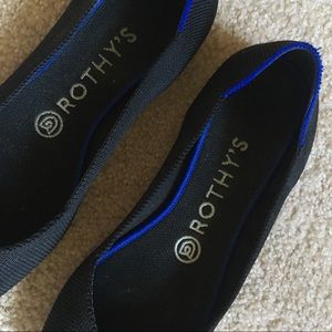Rothy’s pointed flats, washable size 8